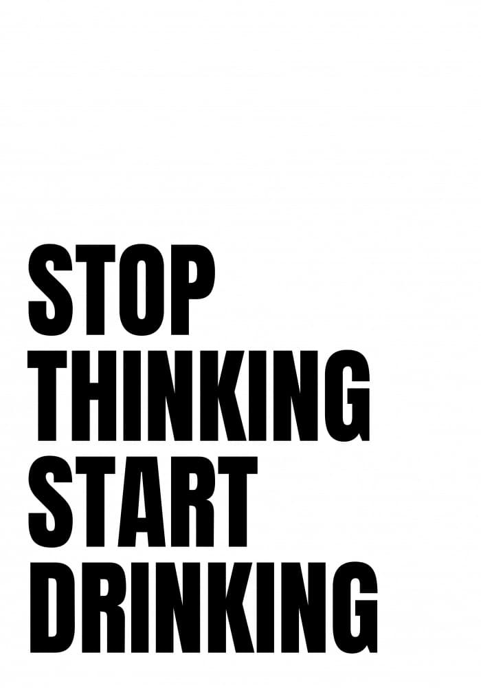Switch Off, Sip On by Athene Fritsch — canvas wall art