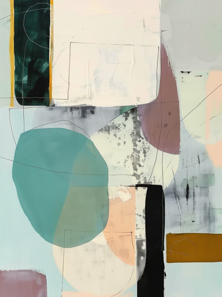 Serene Organic Forms by City Art — canvas wall art