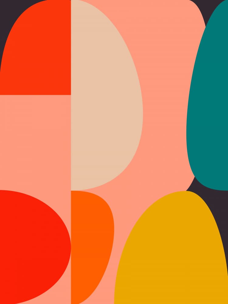 Mid Century Pastel 14 by Ana Rut Bre — canvas wall art