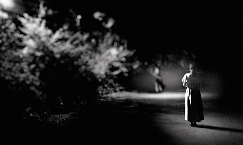 Mysterious Night Walk by Teruhiko Tsuchida — canvas wall art
