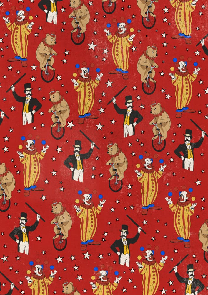 Vintage Circus Pattern