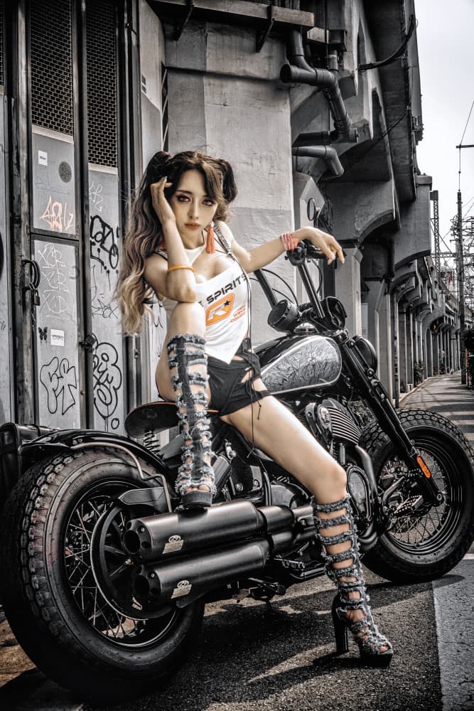 Urban Rebel Rider by KOIKI — canvas wall art