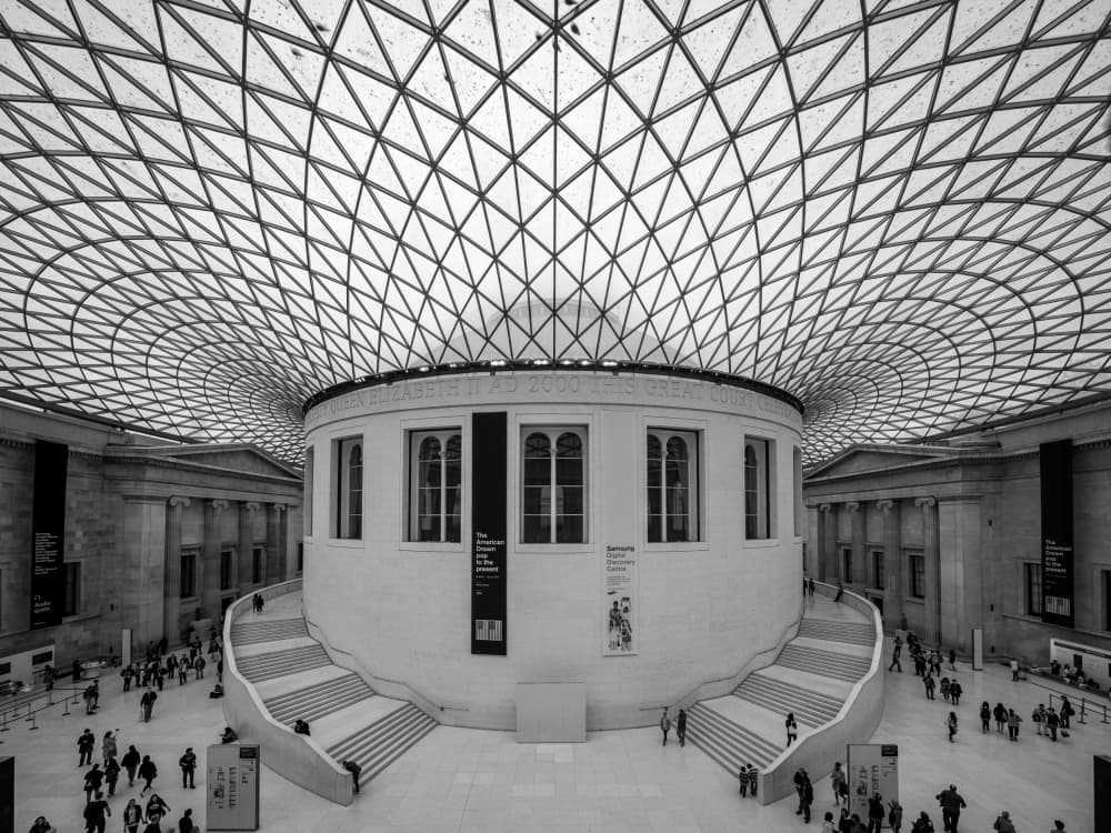 London Museum Interior by Fernando Silveira — canvas wall art