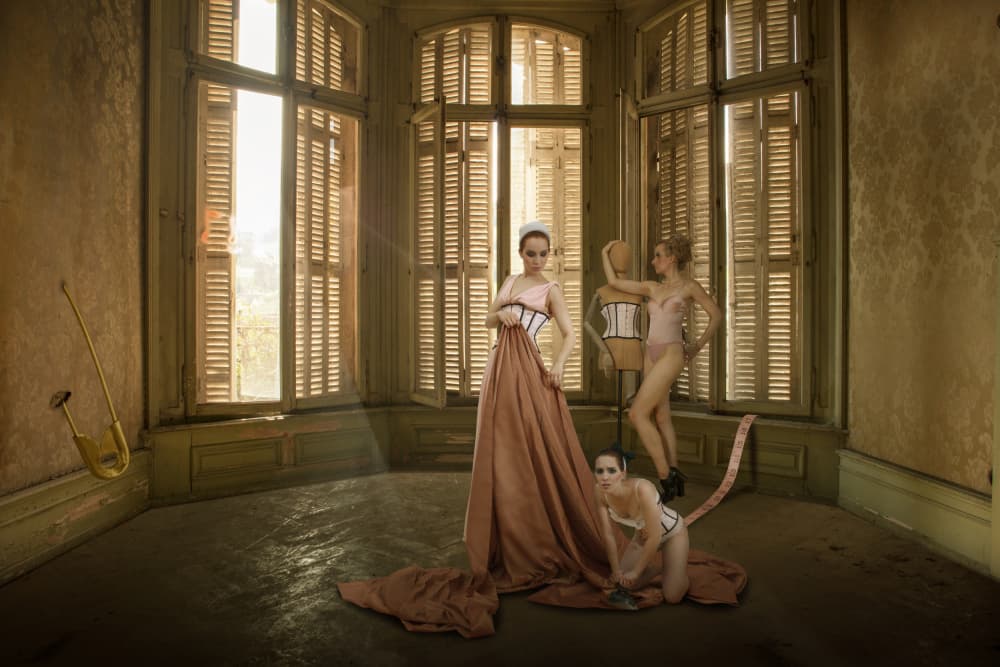 Forgotten Fashion Room by Christine von Diepenbroek — canvas wall art