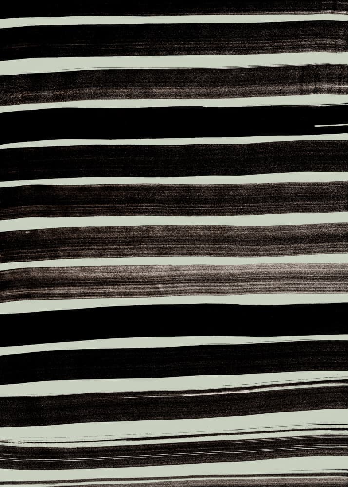 Abstract Black Stripes by Pictufy Studio — canvas wall art