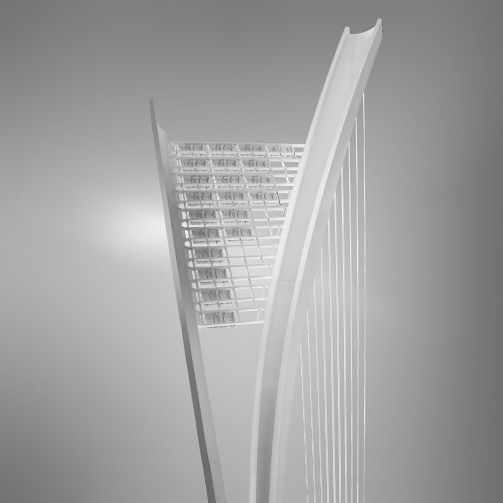 Elegant Modern Architecture by Pietrino Di Sebastiano — canvas wall art