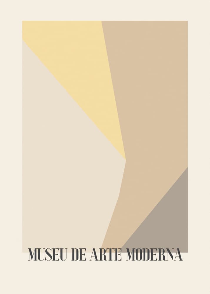 Modern Abstract Geometry by Pictufy Studio — canvas wall art