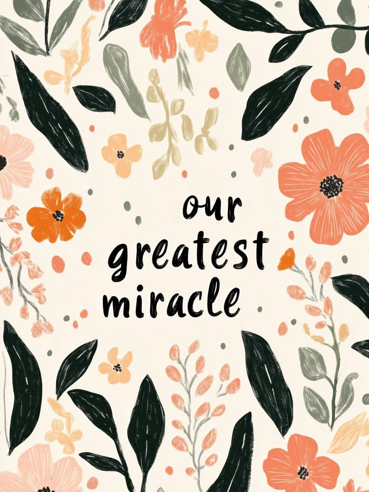 Floral Miracle by Treechild — canvas wall art
