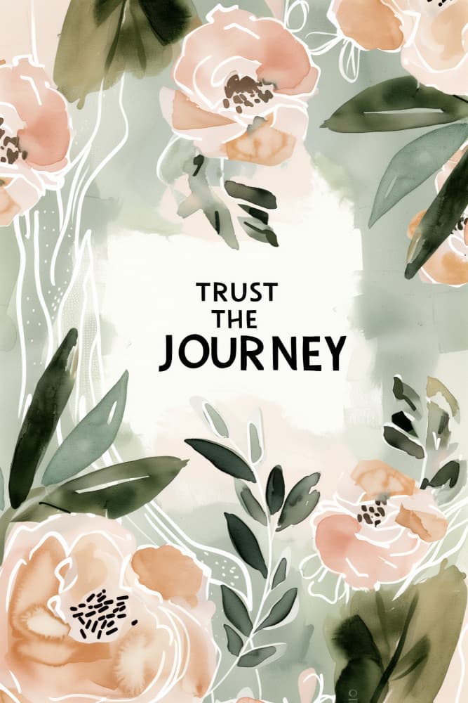 Journey in Bloom by Treechild — canvas wall art