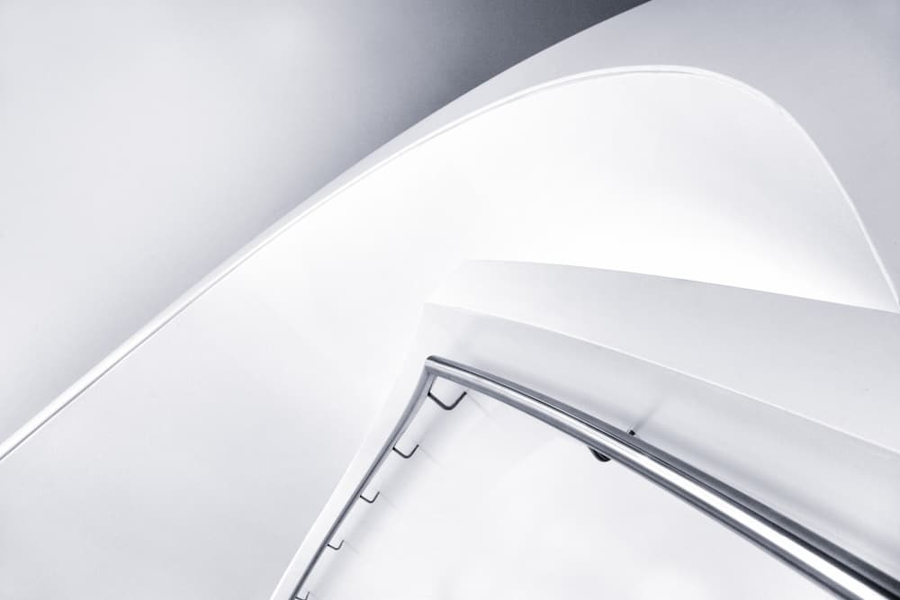Abstract Architectural Curves by Jeroen van de Wiel — canvas wall art
