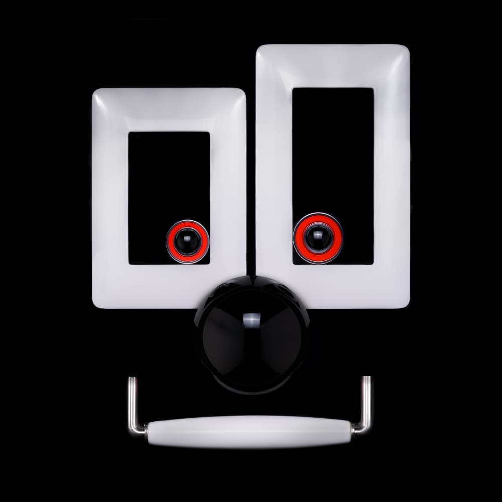 Minimalist Abstract Face by Rico Cavallo — canvas wall art
