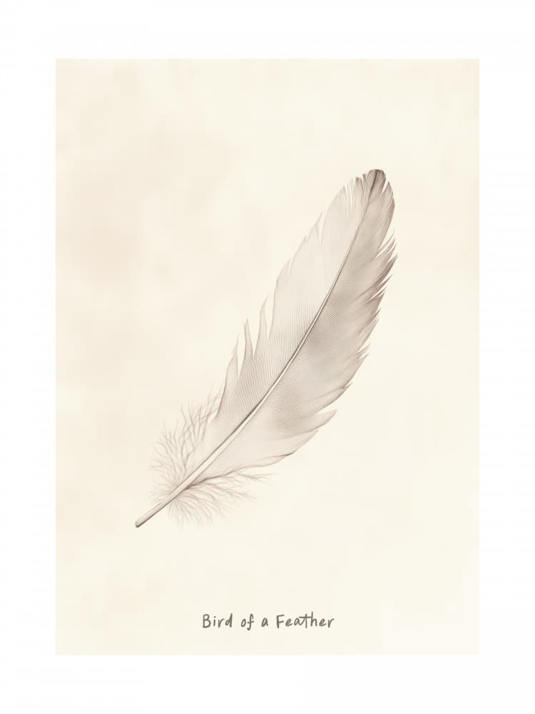 Feather's Grace by Treechild — canvas wall art