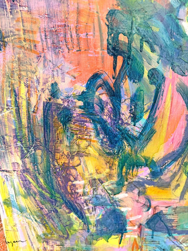 Jardin Magique by Dorothy Fagan — canvas wall art
