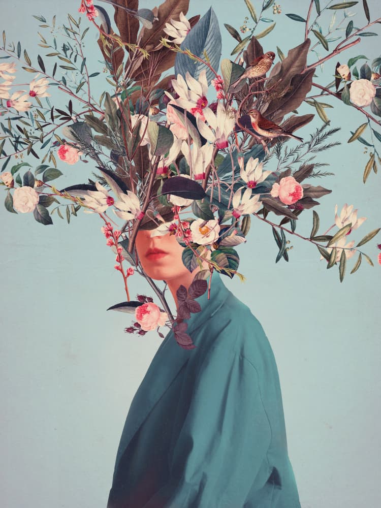 I Was Hidden but You Saw Me by Frank Moth — canvas wall art