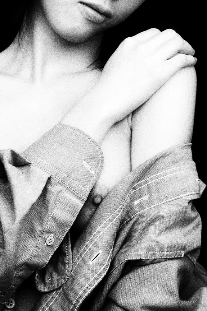 Intimate Denim Touch by David McCracken — canvas wall art