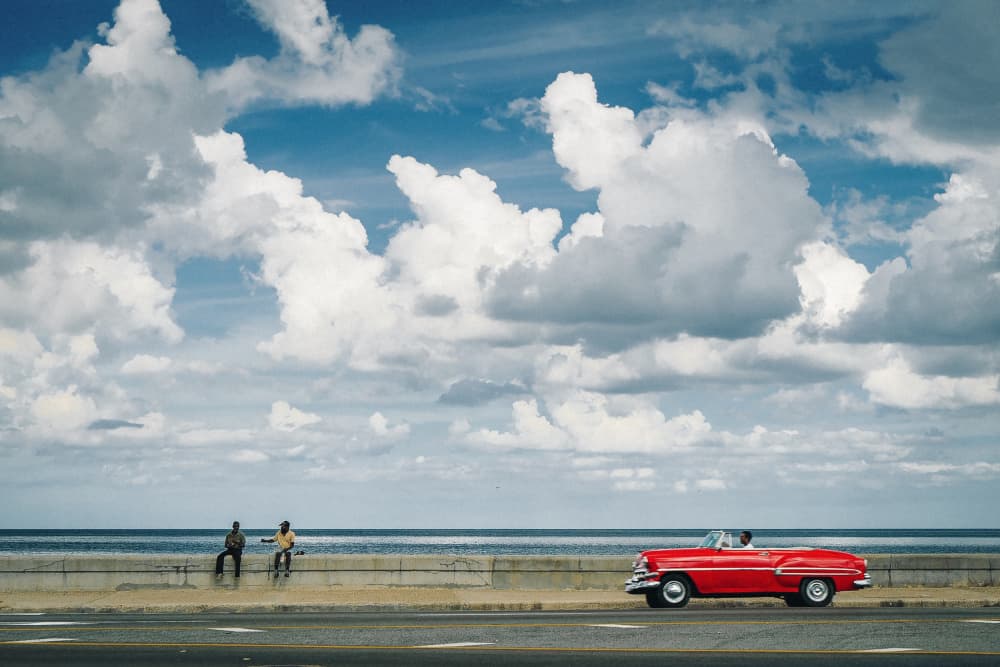 Havana Classic Car by Andy Bauer — canvas wall art