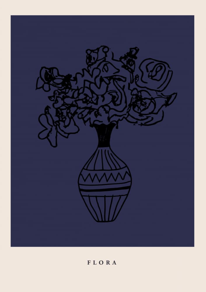 Floralineno02 by Treechild — canvas wall art