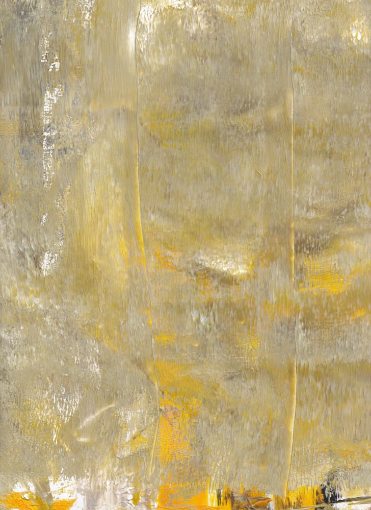 Shimmering Gold Abstract by Maira Ribena — canvas wall art