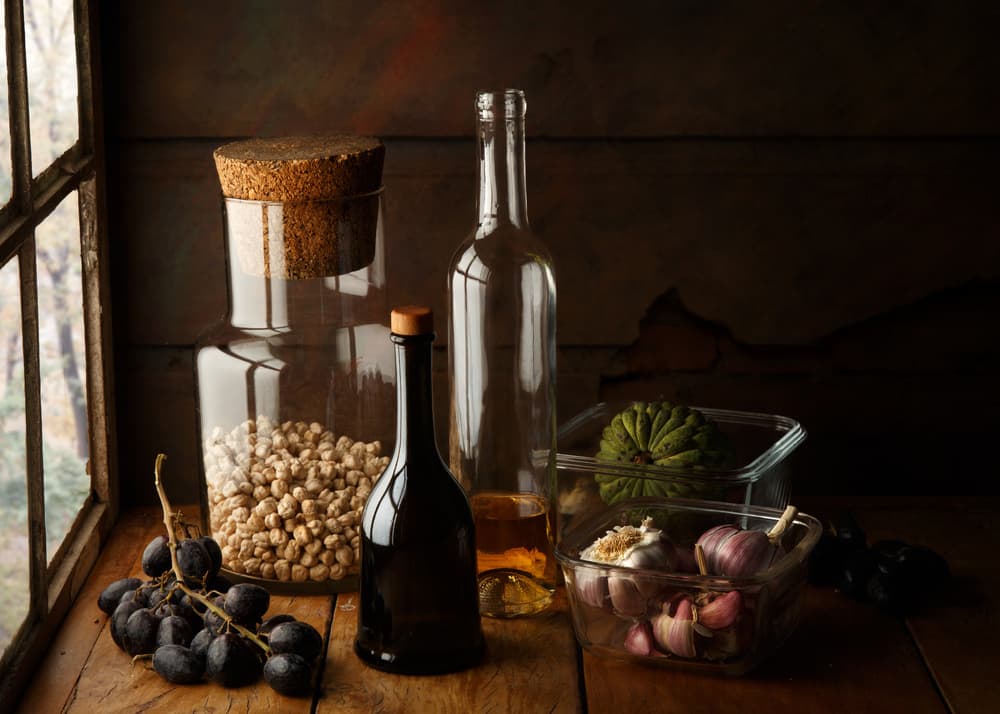 Still Life with Chickpea by Luiz Laercio — canvas wall art