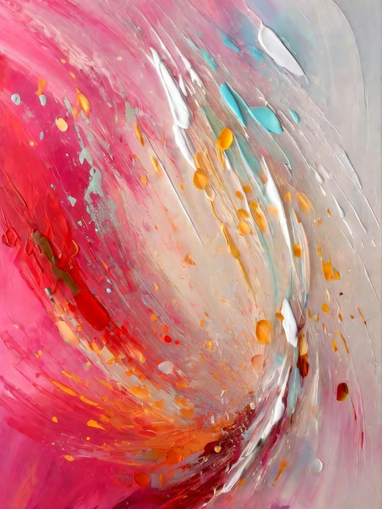 Vibrant Swirls of Color by Alpenglow Workshop — canvas wall art