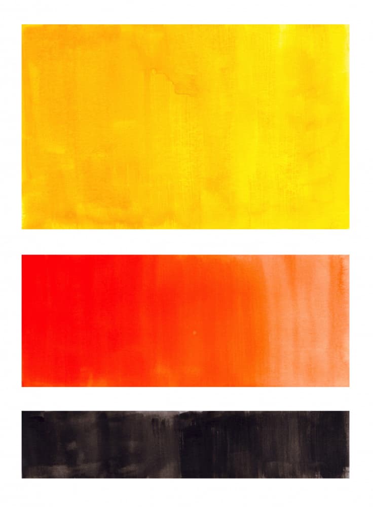 Vibrant Color Blocks by Ejaaz Haniff — canvas wall art