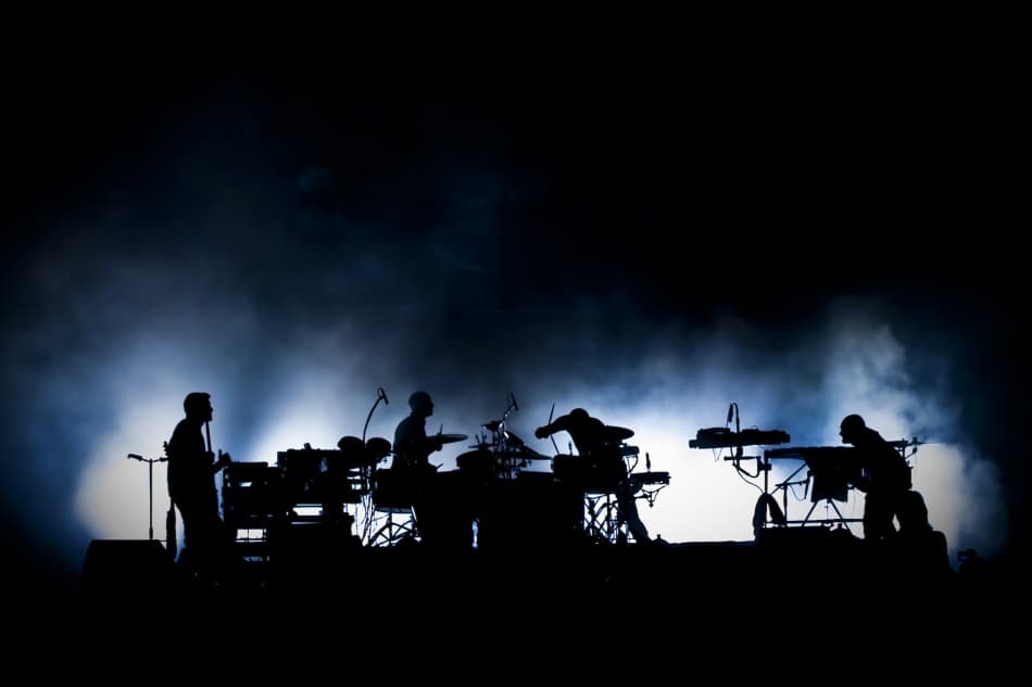 Dynamic Band Performance by Thomas LENNE — canvas wall art