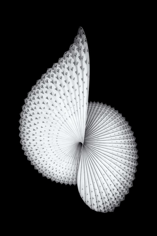 Dynamic Textured Spiral by Mei Xu — canvas wall art