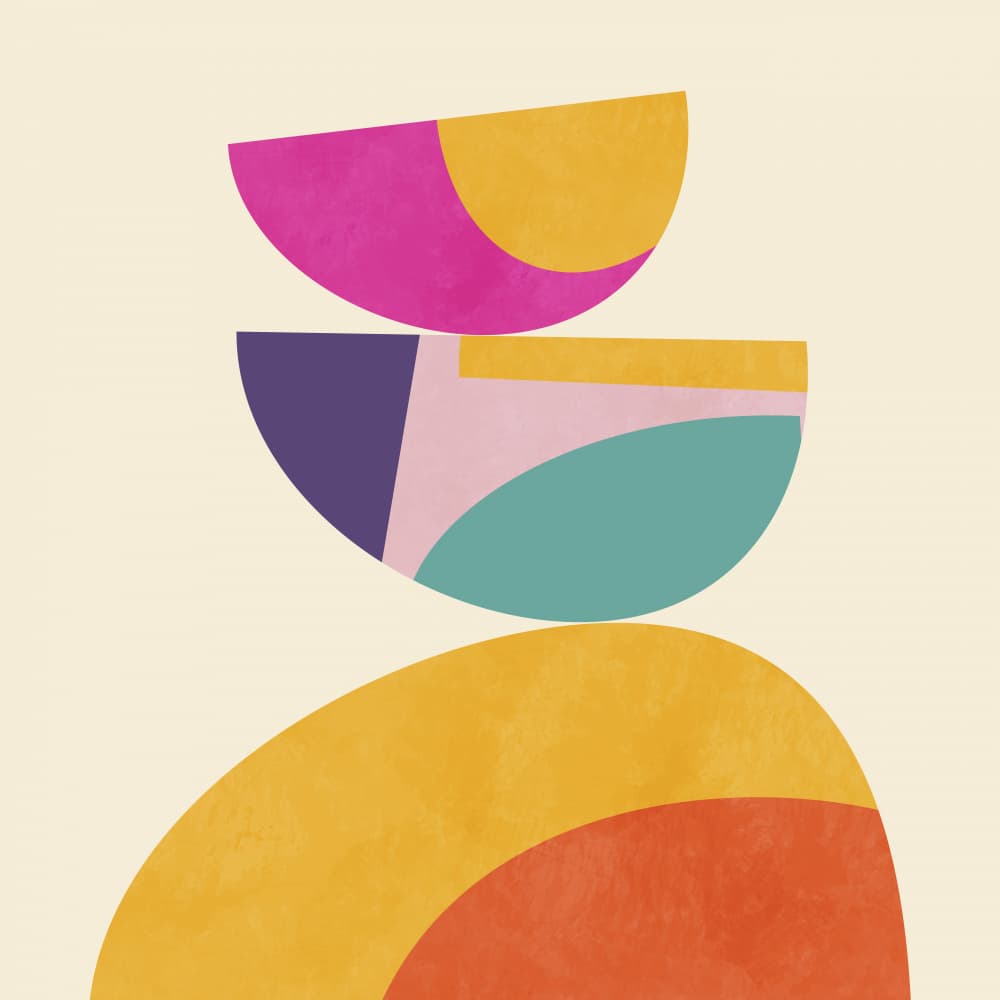 Pattern3 Mid Bunt 4 by Ana Rut Bre — canvas wall art