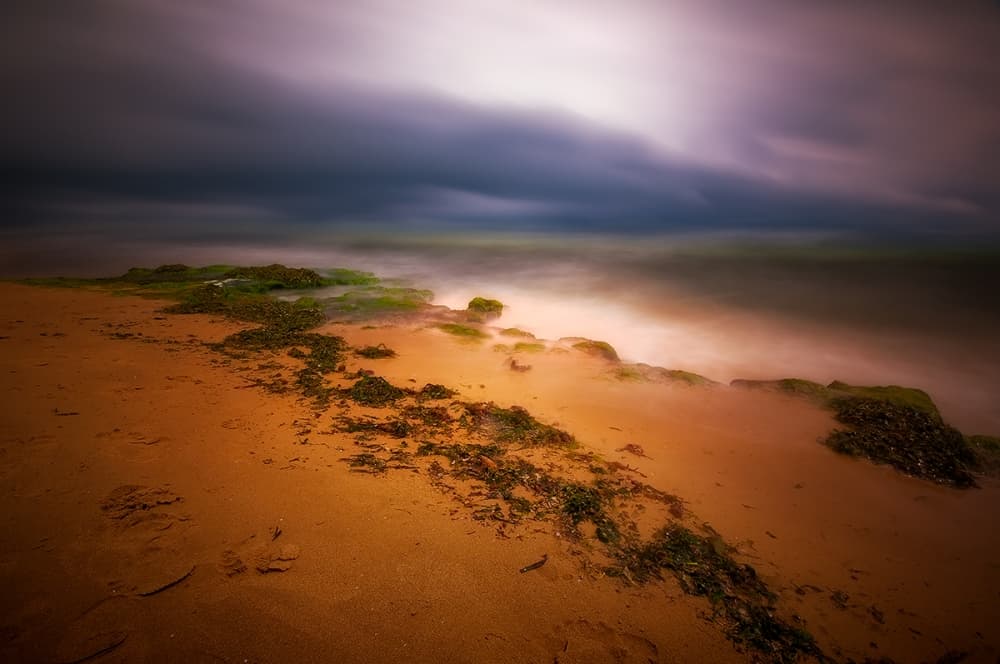 Dreamy Coastal Twilight by Piotr Krol (Bax) — canvas wall art