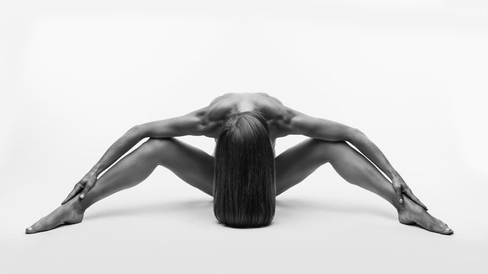 Graceful Nude Form by AURIMAS VALEVICIUS — canvas wall art