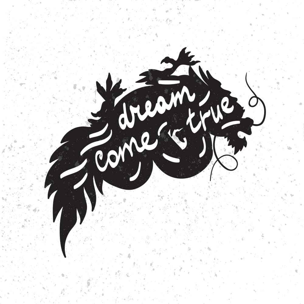 Dream Come True Dragon by Marika Barsrsind — canvas wall art