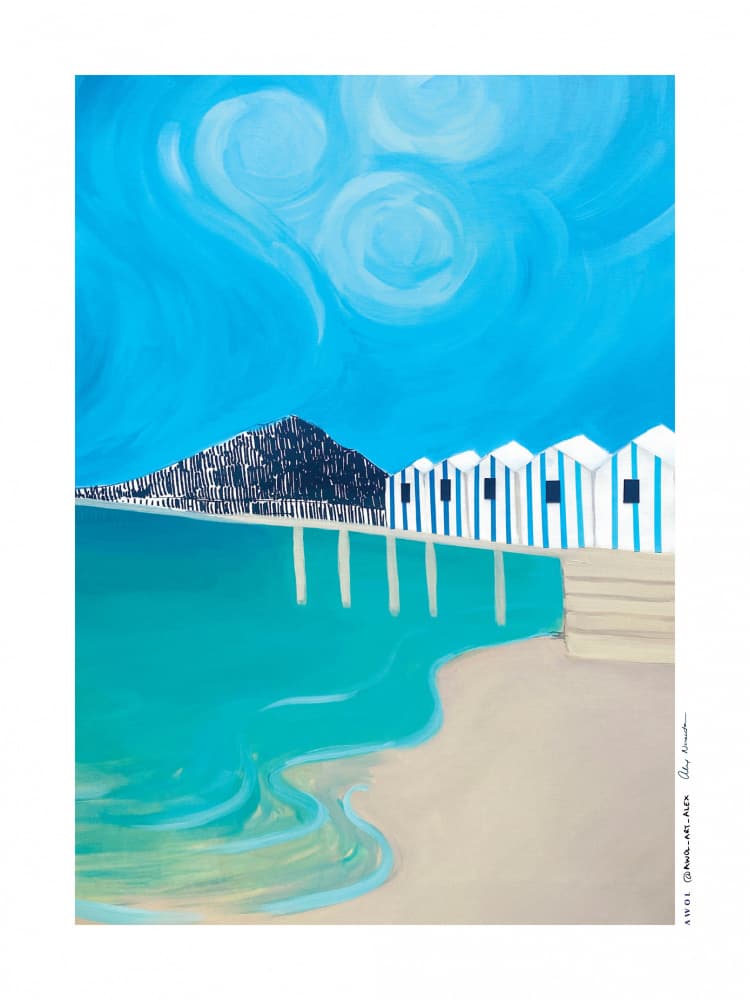 AMALFI COAST, ITALY by Awol Art Alex — canvas wall art
