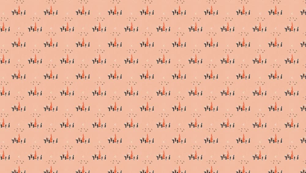 Coven pattern 2 by NKTN — canvas wall art