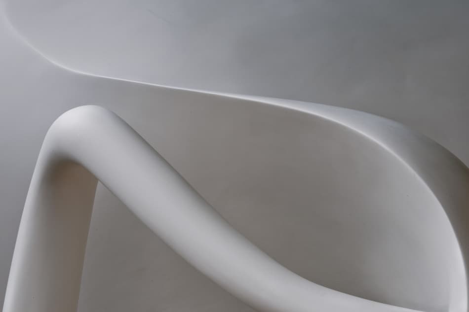 Smooth Abstract Curves by Linda Wride — canvas wall art
