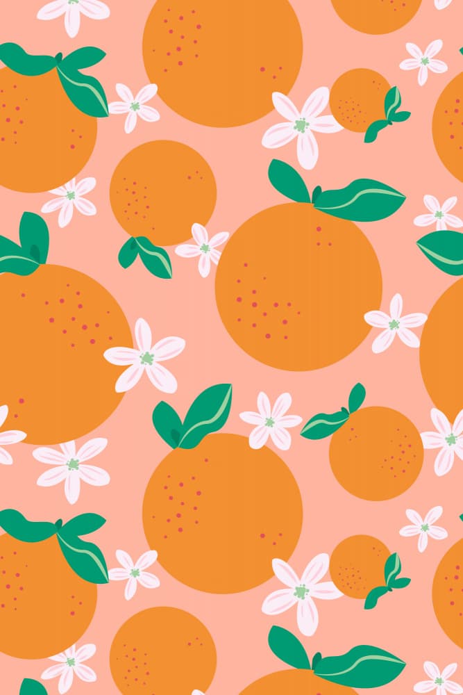 Orange Blossom Pattern