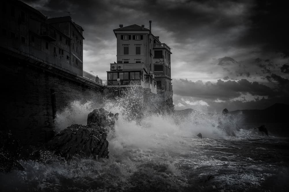 Crashing Coastal Storm by Alessandro Traverso — canvas wall art