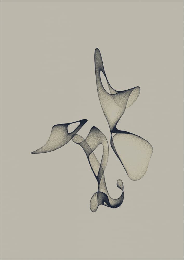 Fluid Abstract Forms by AV11 — canvas wall art