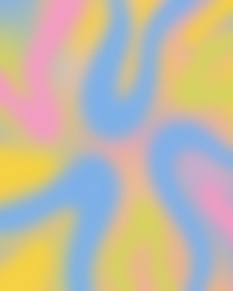 Dreamy Color Blend by Angela Minca — canvas wall art