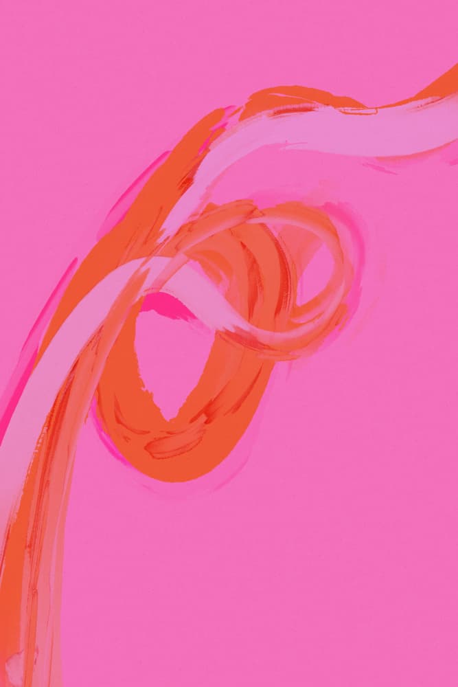 Vibrant Swirl Motion by Treechild — canvas wall art