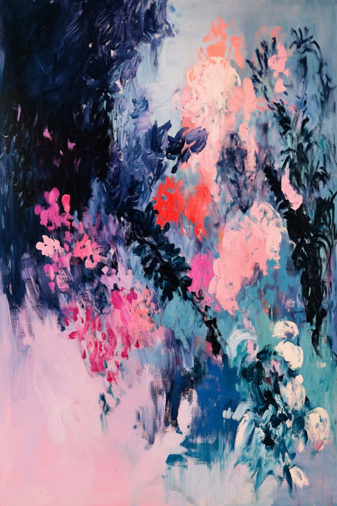 Oceangarden by Treechild — canvas wall art