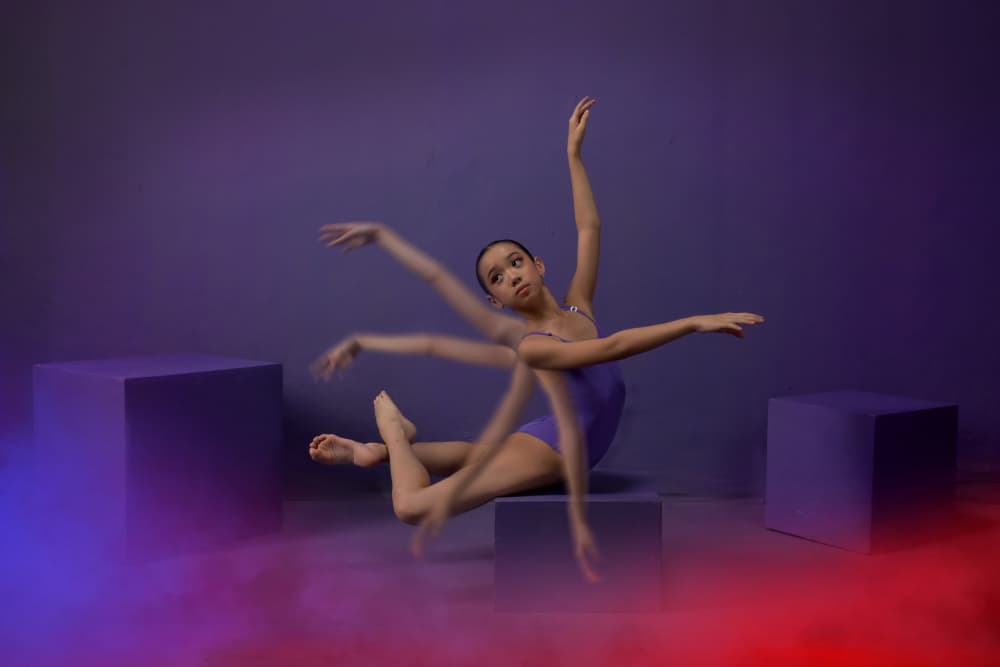 Graceful Ballet Motion by Rawisyah Aditya — canvas wall art