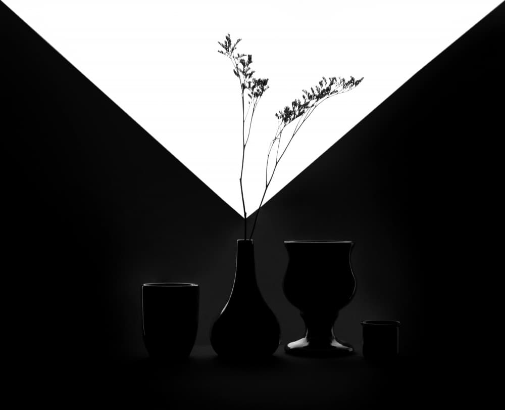 Minimal Geometric Still Life by Margareth Perfoncio — canvas wall art