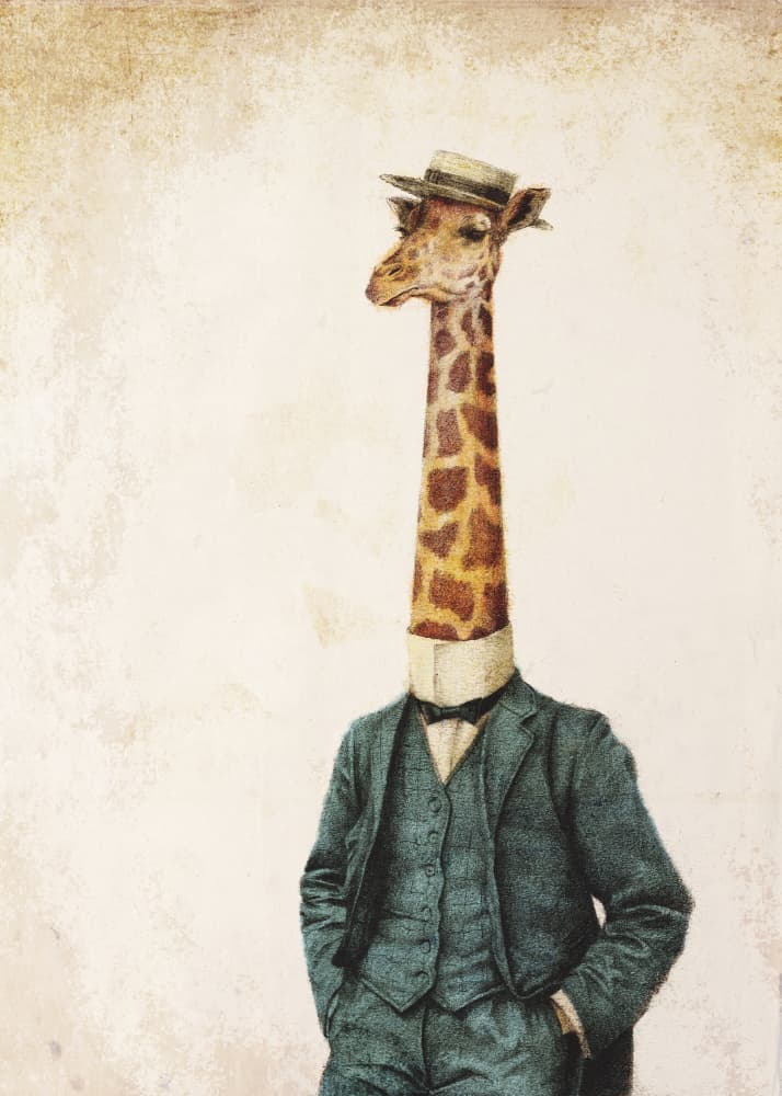 High Class Gentleman by Mike Koubou — canvas wall art