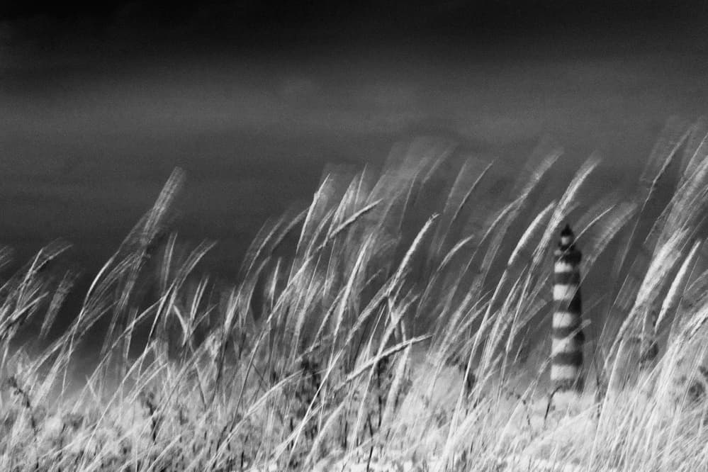 Windswept Coastal Lighthouse by Rui Correia — canvas wall art