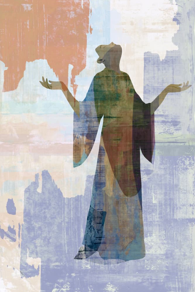 Uplifted Spirit Art by casa cartissi — canvas wall art
