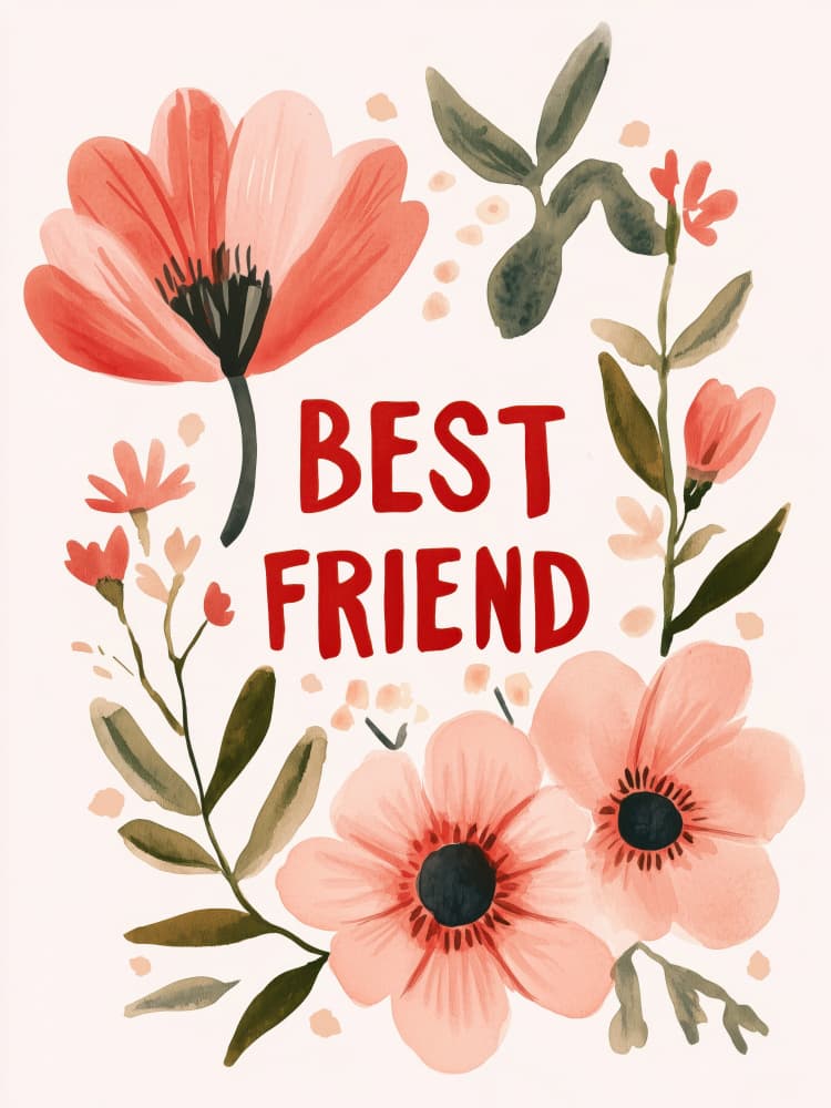Blossom Companions by Treechild — canvas wall art