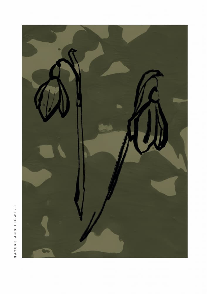 Abstractbotanicsno09 by Treechild — canvas wall art