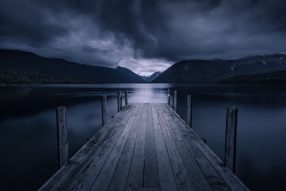 Storm Coming by Jingshu Zhu — canvas wall art
