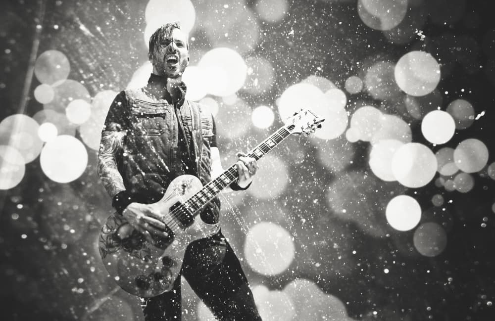 Electric Rain Performance by Samir Pajic — canvas wall art