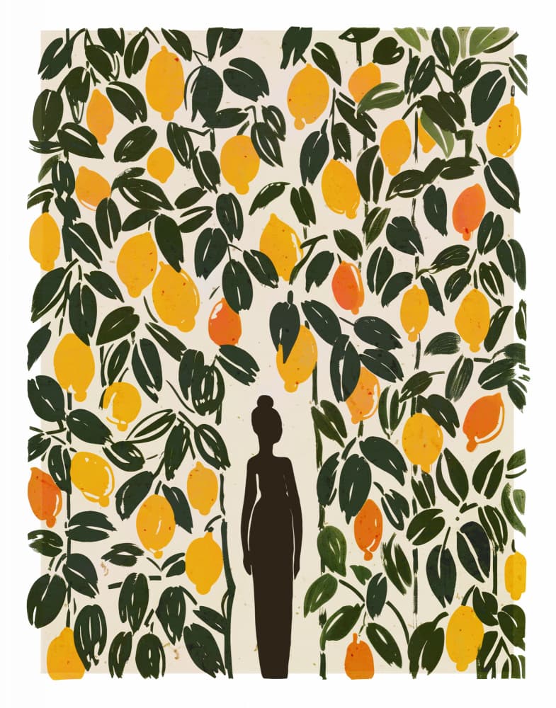 Lemon Grove Dream by Treechild — canvas wall art